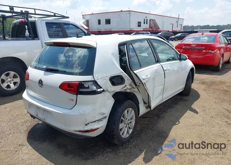 2015 Volkswagen Golf из США, поврежденный, VIN 3VW117AU4FM043366